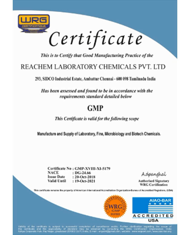 Reachem Chemicals Bespoke Chemical Products 6419